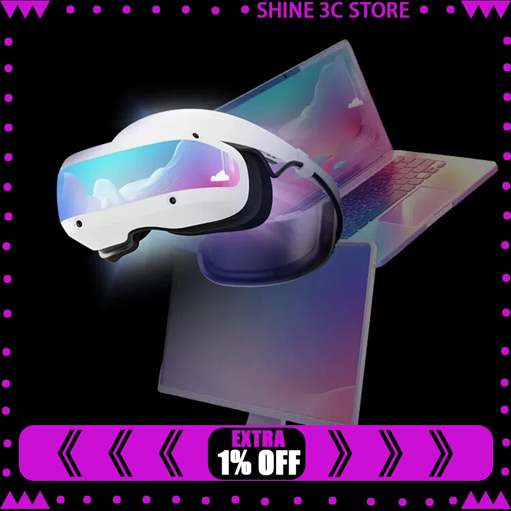 DPVR E4 PCVR Headset VR Glasses Game equipment 3D panoramic private cinema Virtual reality intelligent head-mounted
