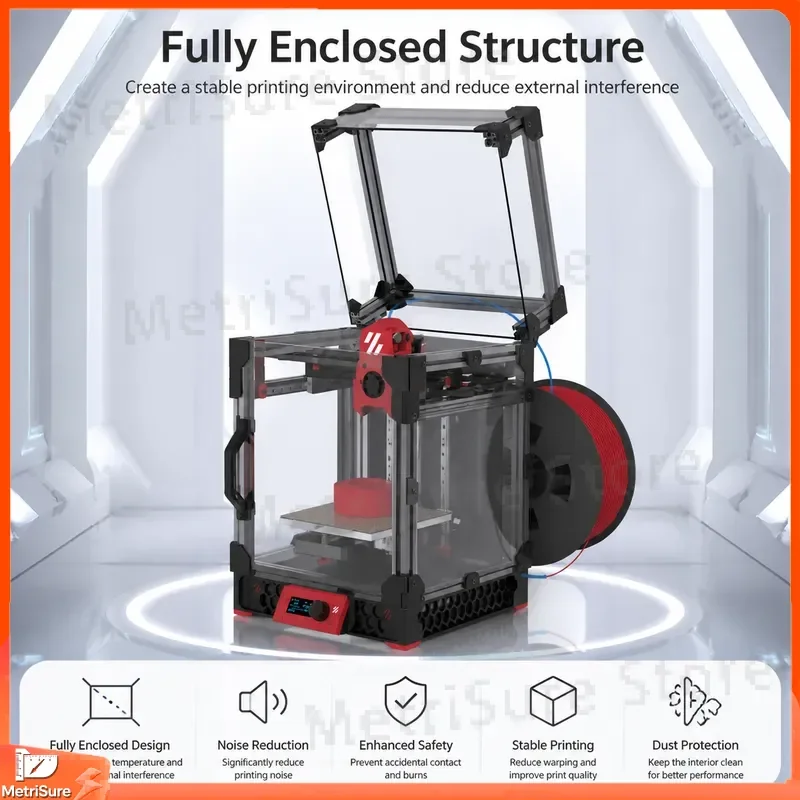 0.2 R1 Pro CoreXY 3D Printer Kit Catalyst 2.0 Mainboard High Precision Mini Stealth Burner Upgrade DIY Desktop FDM