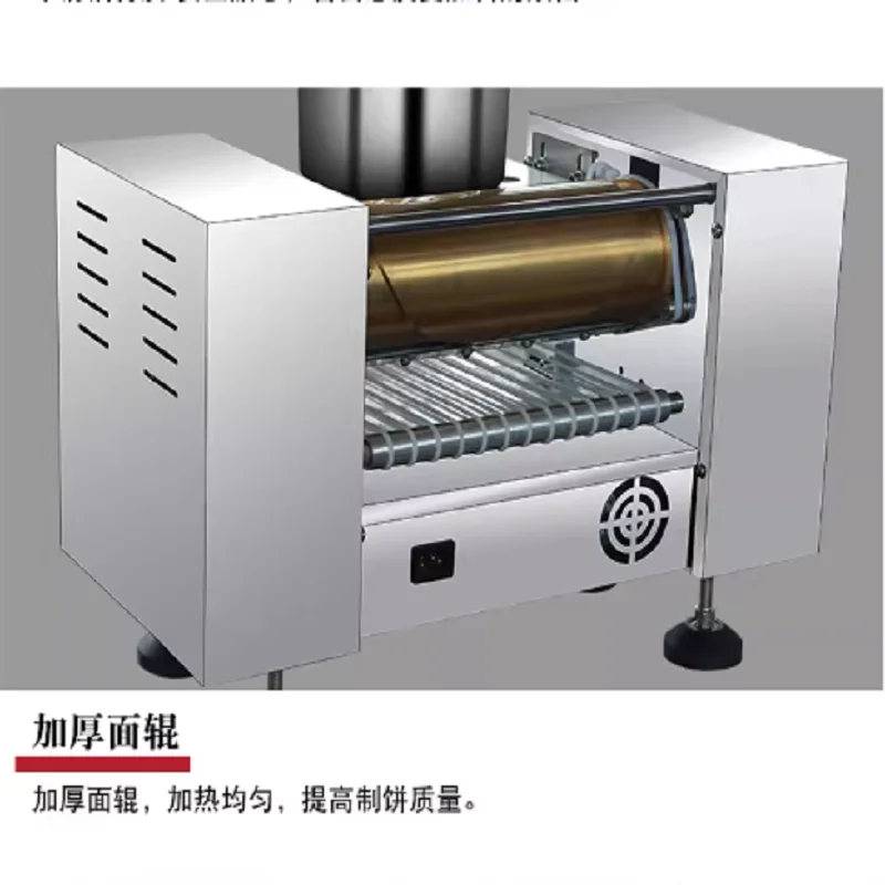 كريب عالي الكفاءة صنع شاباتي رقيقة صنع فطيرة صنع آلاف طبقة آلة صنع الكعك آلة صانع لفائف المناشف