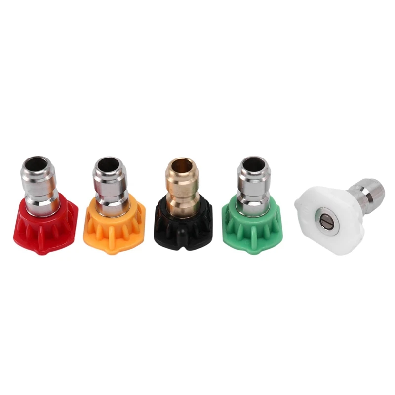 Turbo Nozzle For Pressure Washer, Rotating Nozzle And 10 Tips, 1/4 Inch Quick Connect 3600 PSI