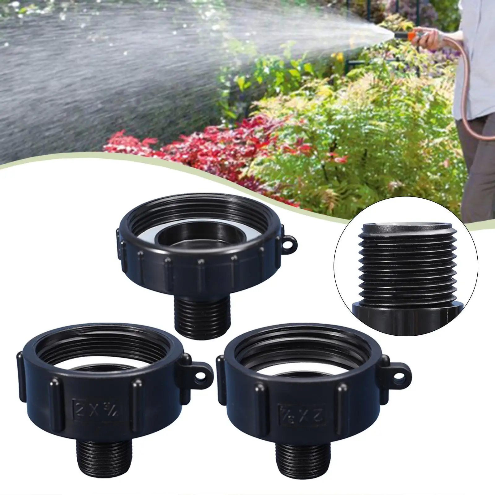 3Pcs Ibc Drain Adap…