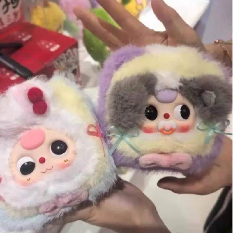 

New Product Baby Three Plush Jewelry Box Blind Box Cute Doll Peripherals Wuhan Limited Edition In Stock