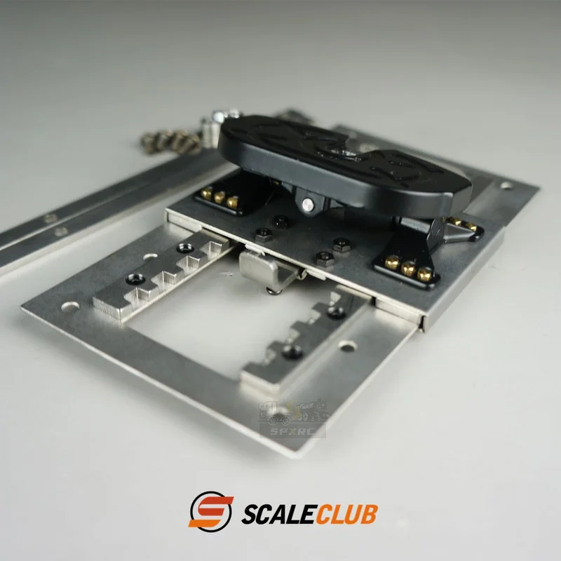 Scaleclub Model For Tamiya 1：14 Tractor Upgrade Removable Grinding Disc Base Metal