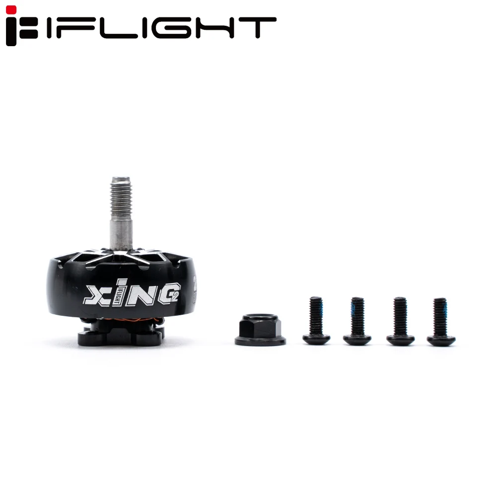 IFlight FPV 장거리 모터, XING2 2506, 1500KV, 1850KV, 블랙, 5mm 티타늄 합금 샤프트, FPV 부품용