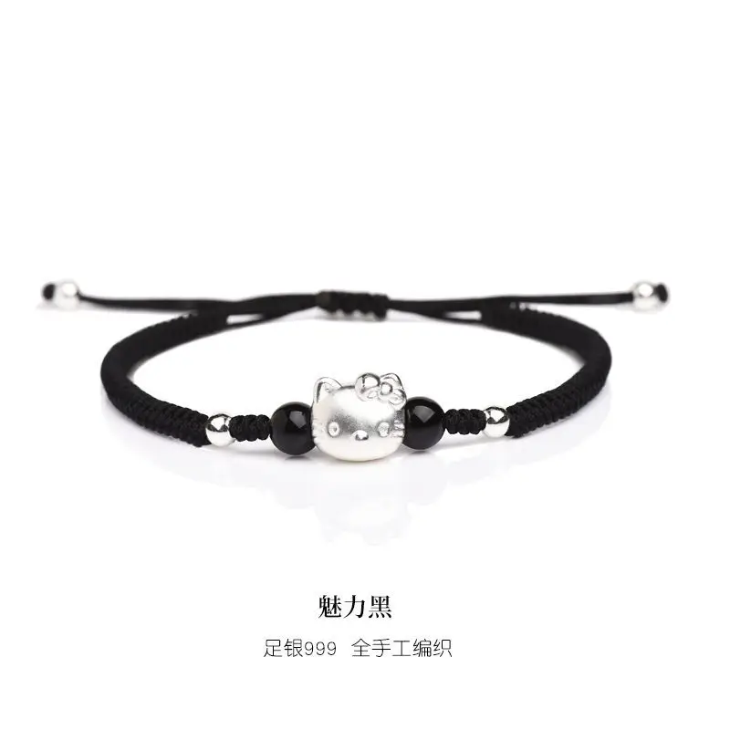 

Takara Tommy hellokitty silver bracelet male and female girlfriends couple style bracelet sterling silver student gift