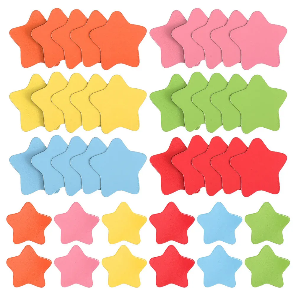 240 قطعة مغناطيس نجمة ملونة لمكافأة الفصول الدراسية السبورة البيضاء لوحة المسح الجاف ملصقات مغناطيسية مزخرفة