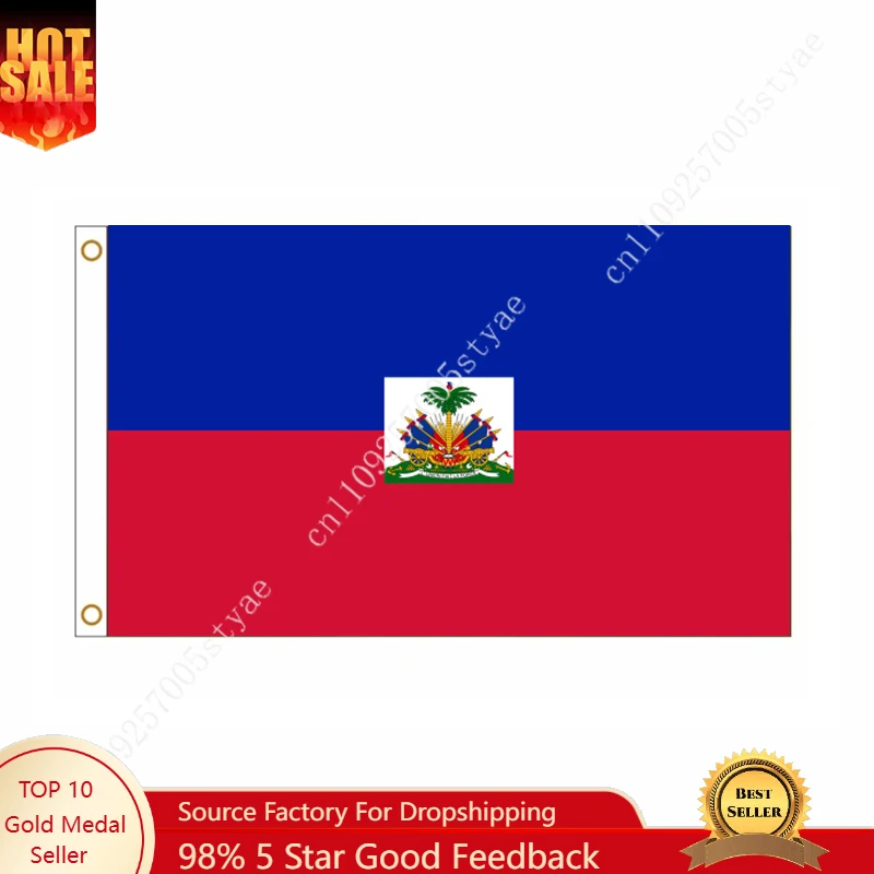 

Haiti Flag Haiti National Flags Wall decoration Sign Banner Poster For Outdoor indoor 90x150cm The Republic of Haiti National F