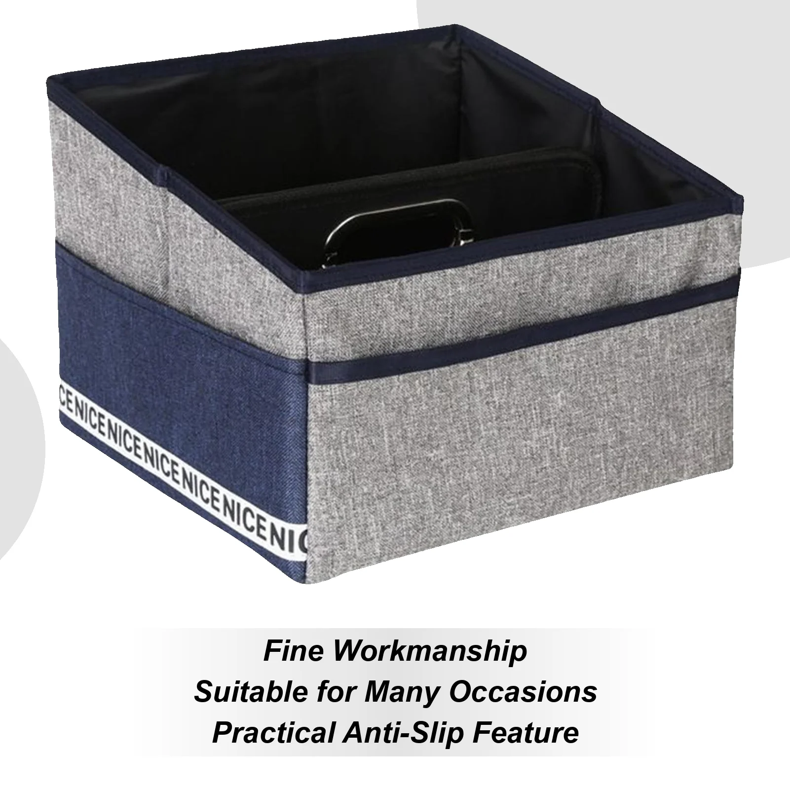 Car Trunk Storage Organizer Foldable Containers Vehicle Storage Box For Car SUV Auto Travel Office Document Grocery Moving