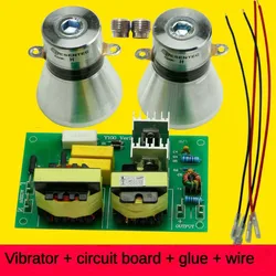 DIY AC 220V 120W Generator ultradźwiękowy maszyna do czyszczenia sterownik mocy pokładzie 28/40Khz 60WUltrasonic wibrator