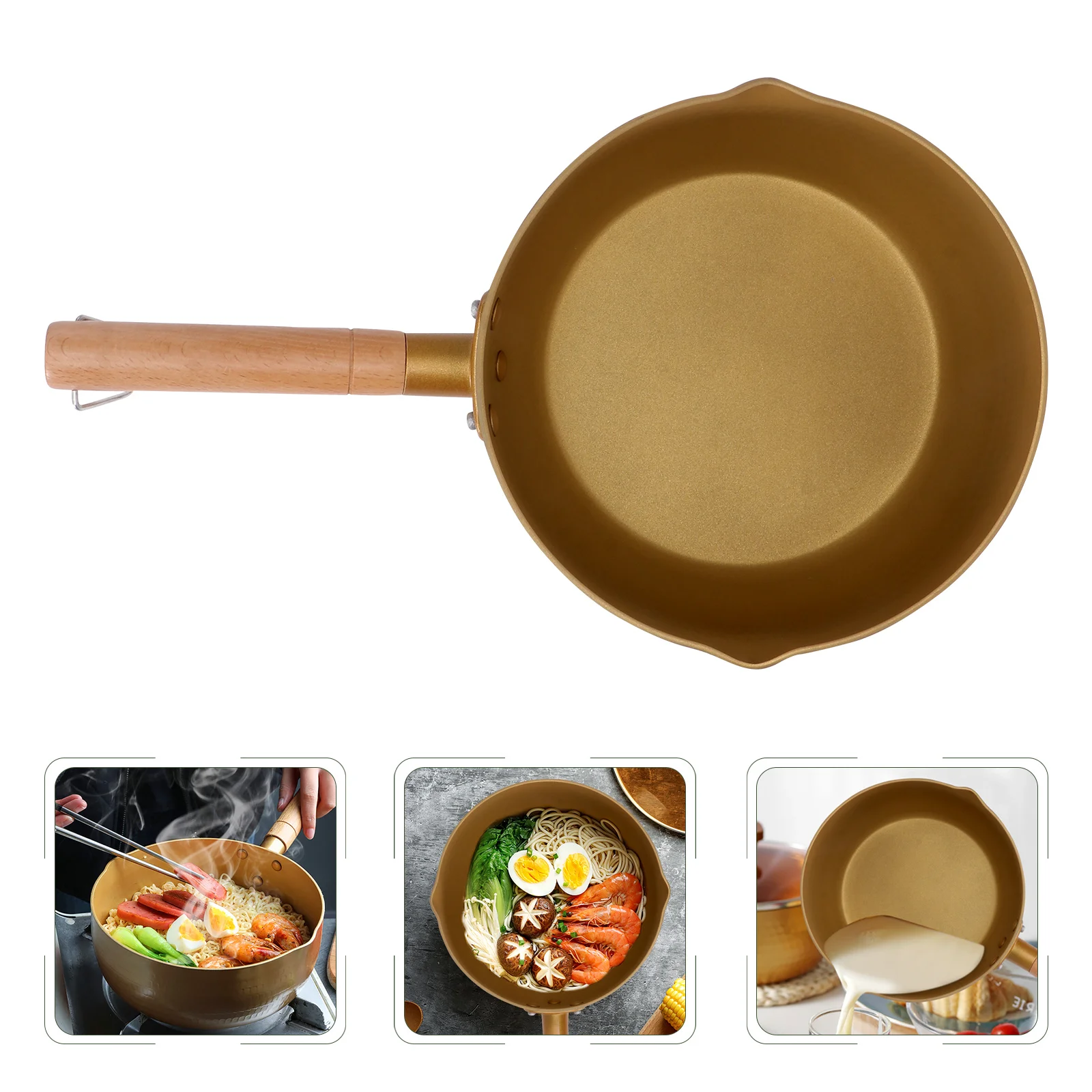 

Snowflake Pot Aluminum Alloy Cooking Container For Baby Food Milk Sauces Instant Noodles Sauce Pan Household Stew Pot