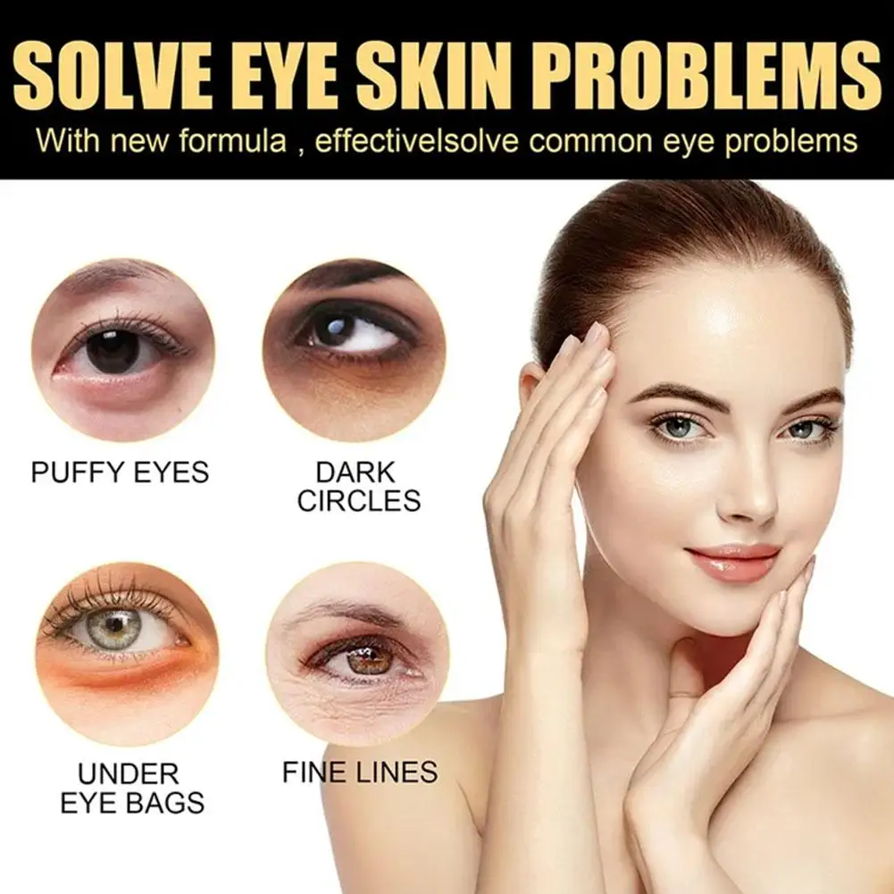 30ml Instant Firm Eye Cream Eye Skin Firming Remove Care Cream Skin Dark Puffiness Anti-Wrinkle Eye Tightener Circles Eye B G8Q4