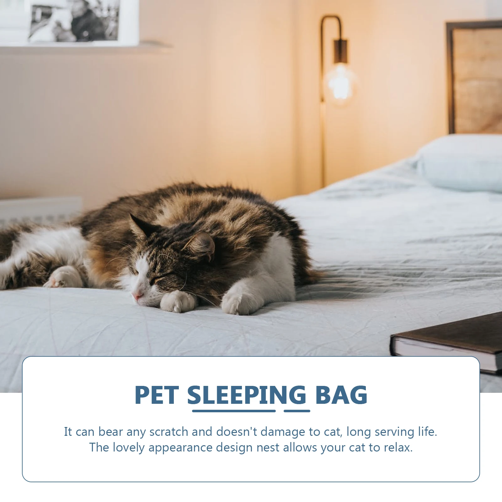 

Warm Nest For Small Pets Multi-Functional Sleeping Cushion, Winter Cat Bed, Dog Nest, Pet Rest Supply, Cat Toy, Household Warm