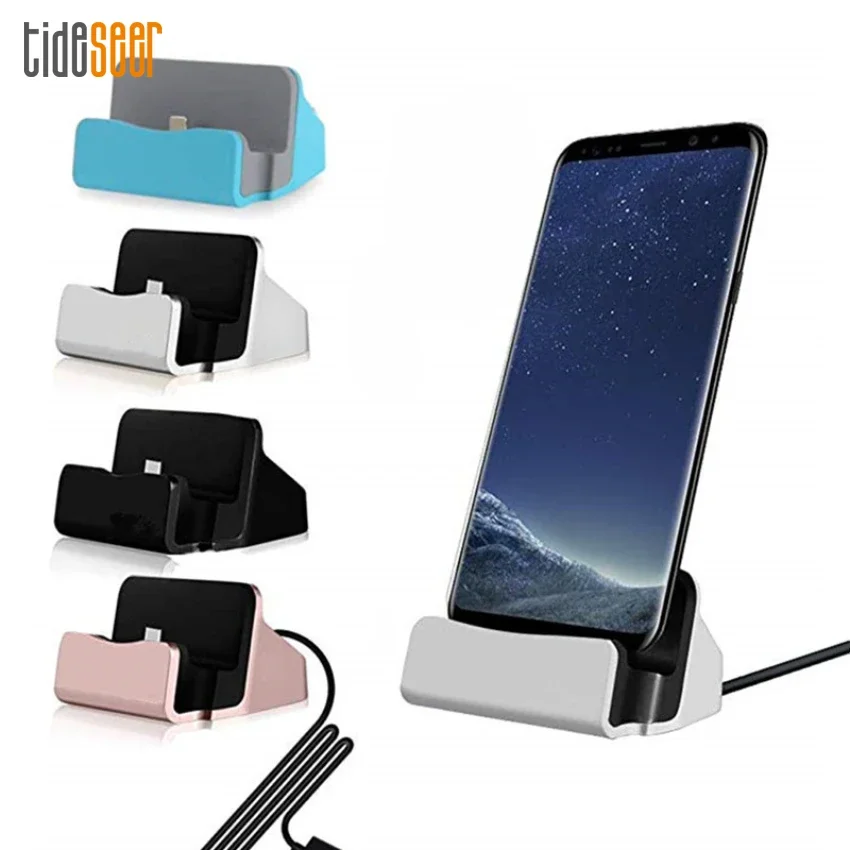 

100pcs USB Type-C Charge Docking Station Stand Charger Phone Holder for Samsung Galaxy S8 S9 Plus Oneplus 6 Xiaomi Redmi K20 Pro