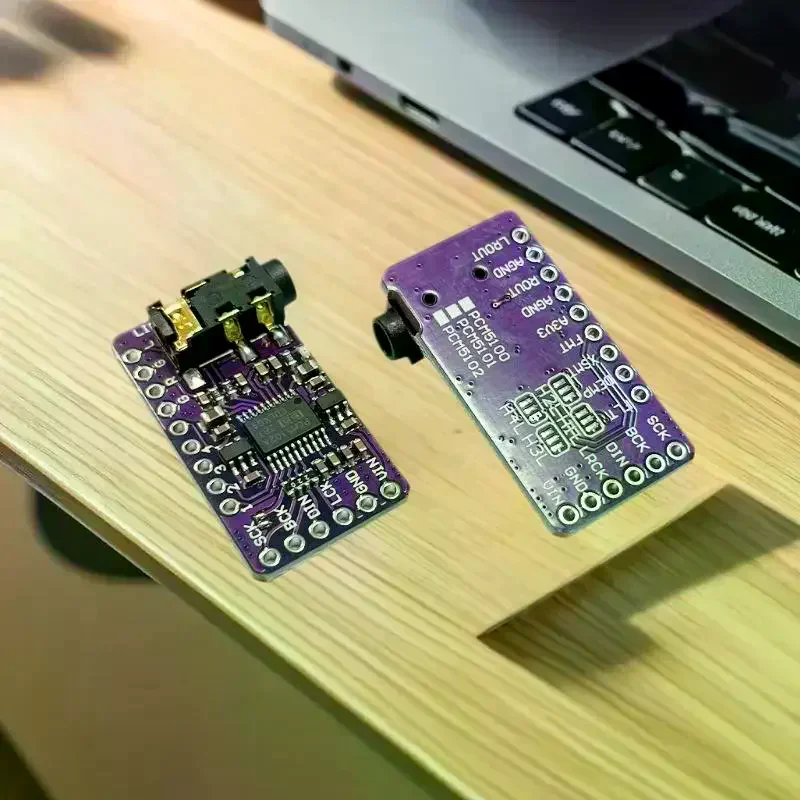GY-PCM5102 PCM5102A I2S DAC Decoder Module 32Bit 384kHz HiFi Audio Board For Raspberry Pi PHAT Format