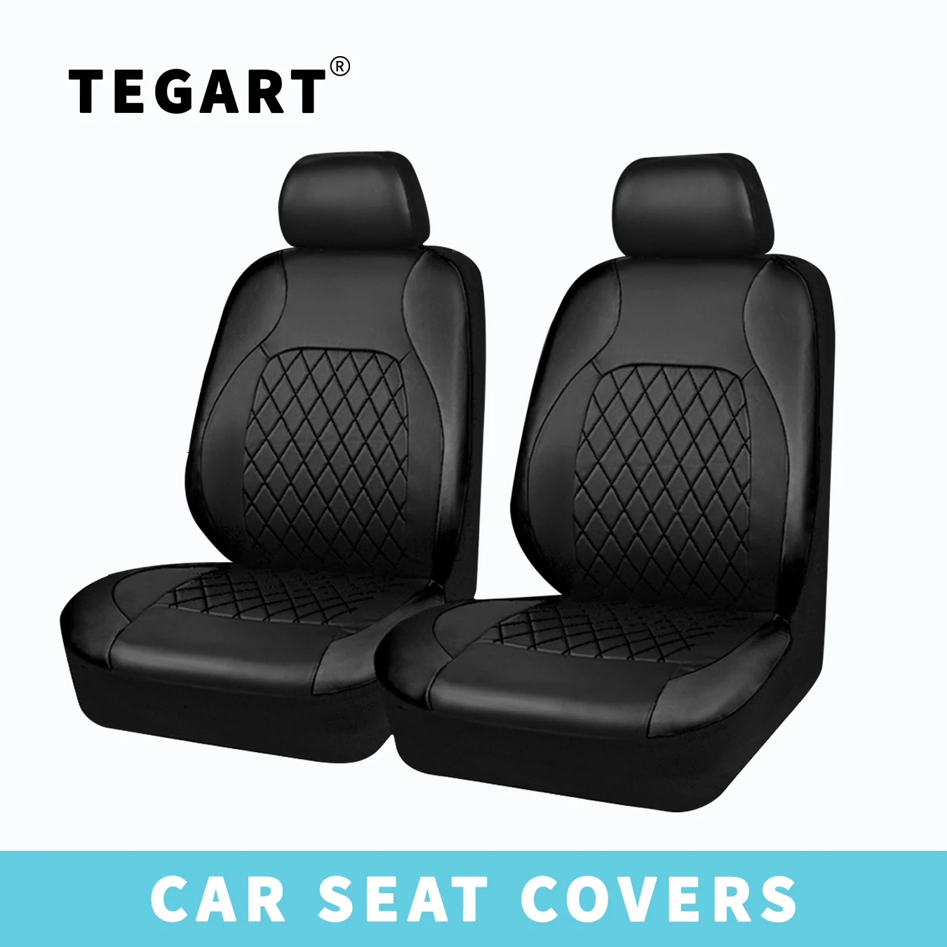 

Universal All-Season Quilted PU Leather Car Seat Cover Full Surround Waterproof Protector for Sedan SUV Pickup Truck