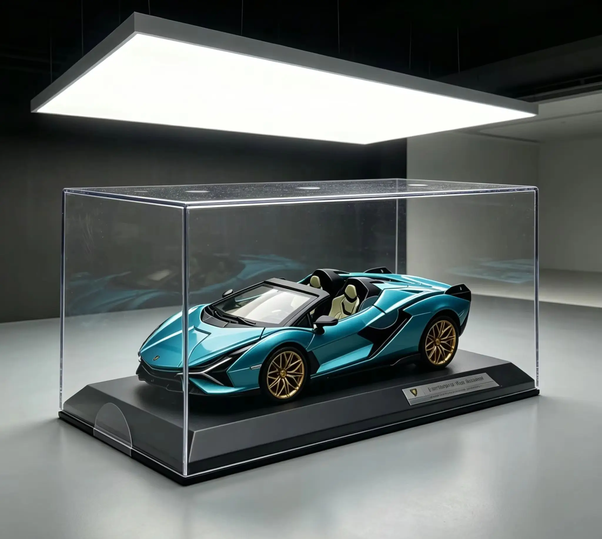 

1:32 Lamborghini Terzo Millennio Alloy Static Car Model With Acrylic Box Simulation Sports Car Toy Ornament Wholesale