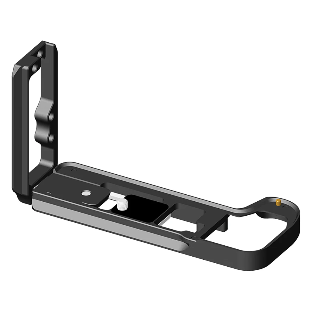 Metall Quick Release L Platte Halterung Halter Hand Grip Vertikale Außen Anzug für Fujifilm Fuji GFX 100S GFX50SII – Detail 2