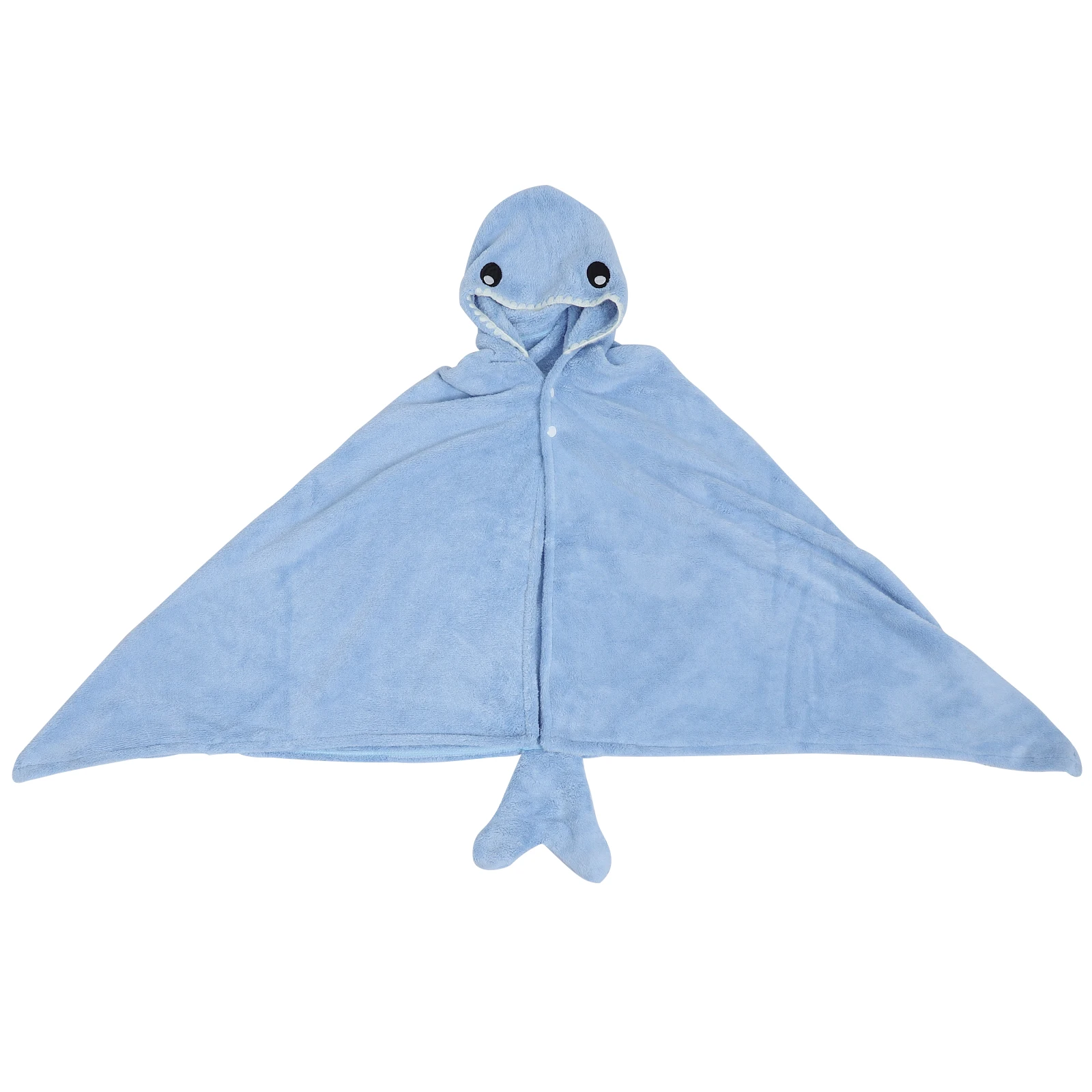 

Coral Fleece Hooded Bath Towel Kids Bathrobe Soft Absorbent Cartoon Pattern Children Bath Towel Washable Durable