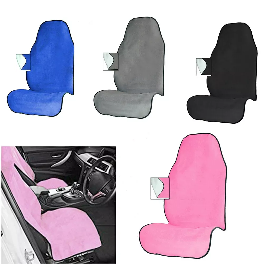 Waterproof Sweat Towel Car Seat Cover for Post Gym Workout Running Swimming Beach and Hiking Universal Fit Anti Slip Bucket Seat