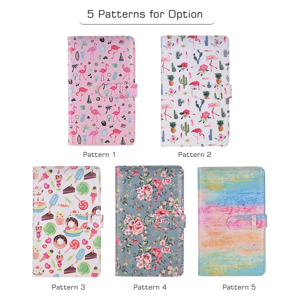 96 جيوب ألبوم صور صغير ألبوم صور لـ Fujifilm Instax Mini 9 8 7s 70 25 50s 90 ألبوم صور أفلام ملونة