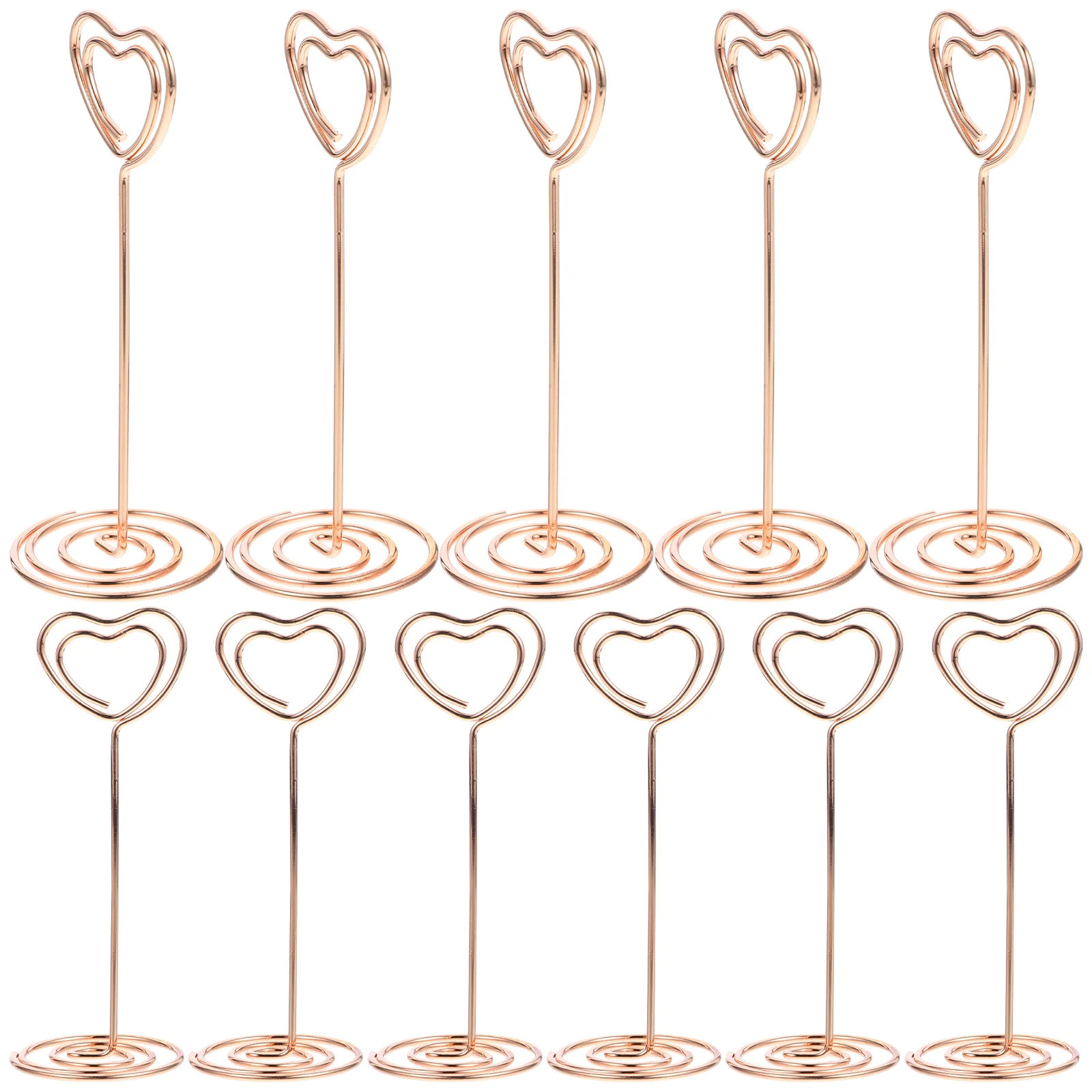 

24 PCS Photo Holder Dining Room Table Vertical Number Holders Paper Clips Menu Dinner