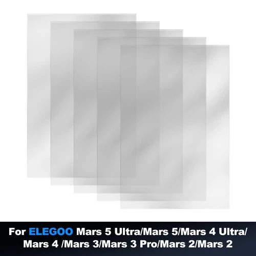 Imagen 1 del producto Película FEP para impresoras 3D ELEGOO Mars 5 Ultra/Mars 5/Mars 4 Ultra/Mars 4 /Mars 3/Mars 3 Pro/Mars 2/Mars 2 Pro