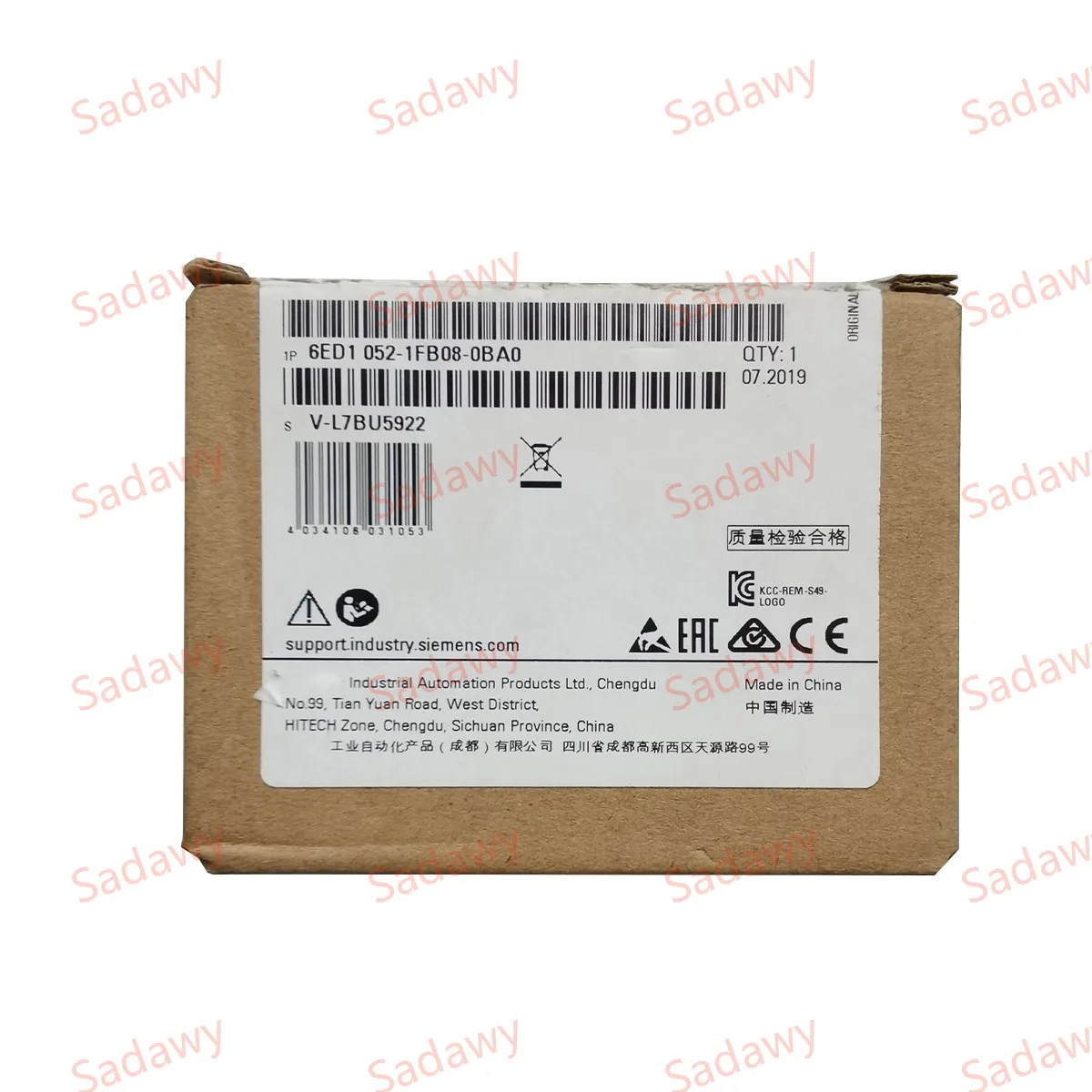 وحدات منطقية قابلة للبرمجة (PLC) جديدة أصلية من ماركة سيمنز طراز 6ED1052-1FB08-0BA0 و6ED1052-1FB08-0BA1 و6ED1052-1FB08-0BA2