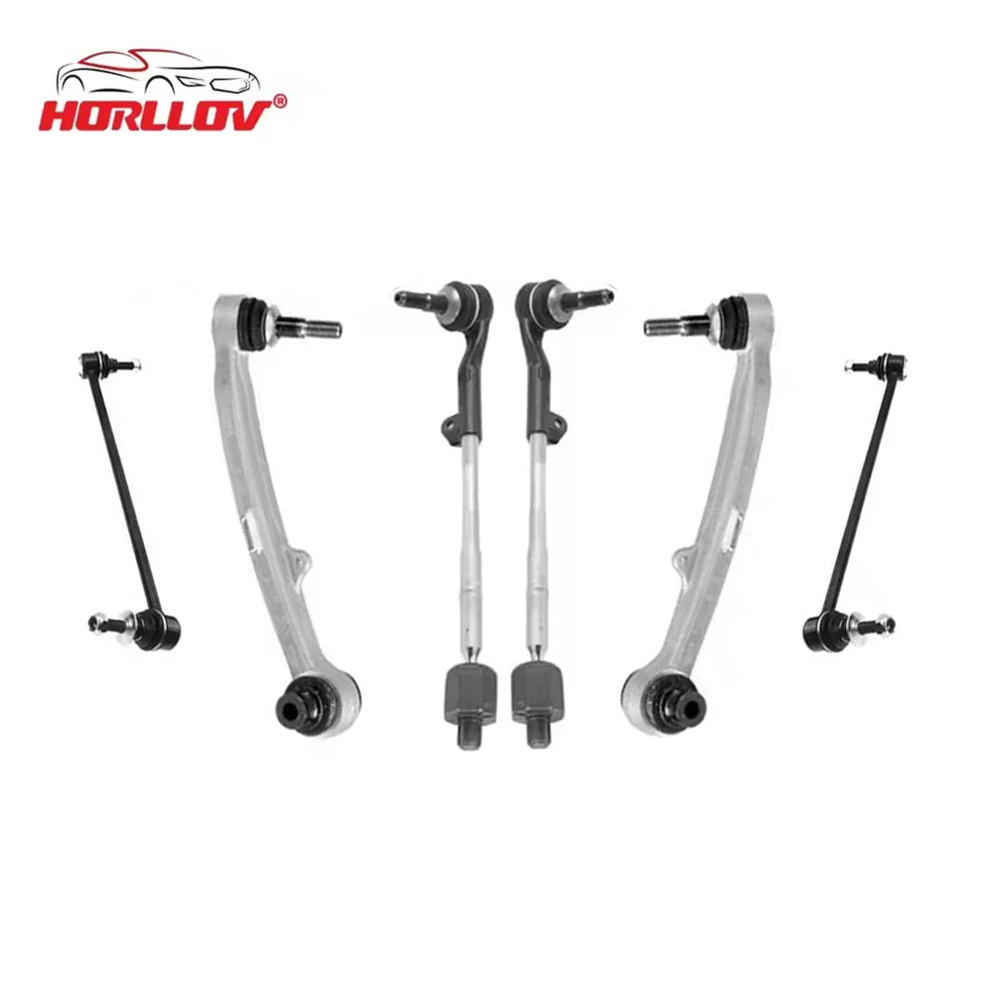 

6 PCS 31102283577 Front Axle Control Arm Kit for Bmw E82 E90 E92 E93 M3 Suspension Kit 31102283578 32102283461 3210228346