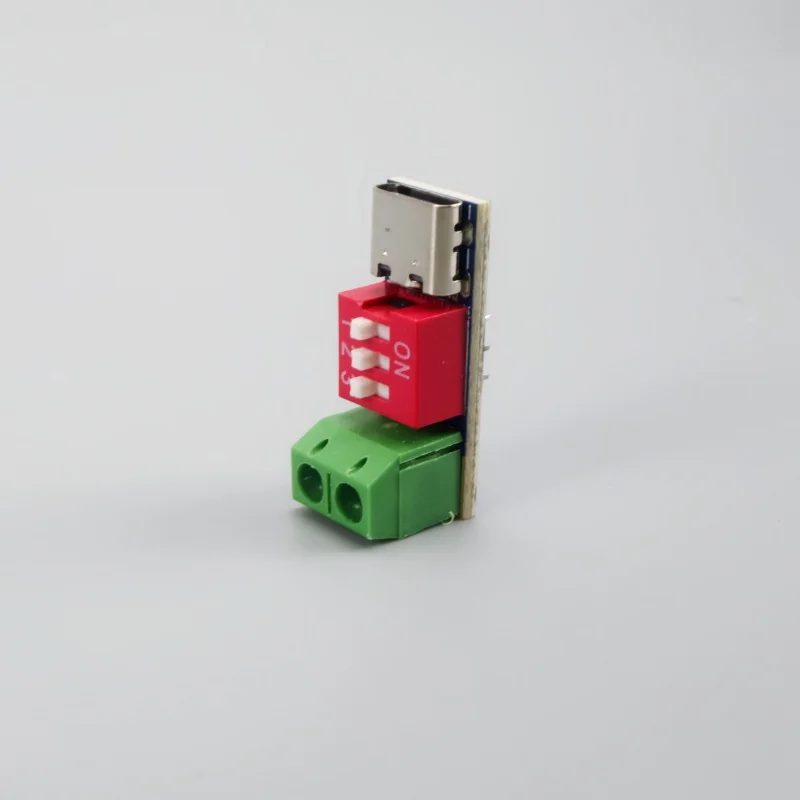 Typ-C PD QC Trigger DC 5V-20V Einstellbares Spannungsmodul Schnellladegerät