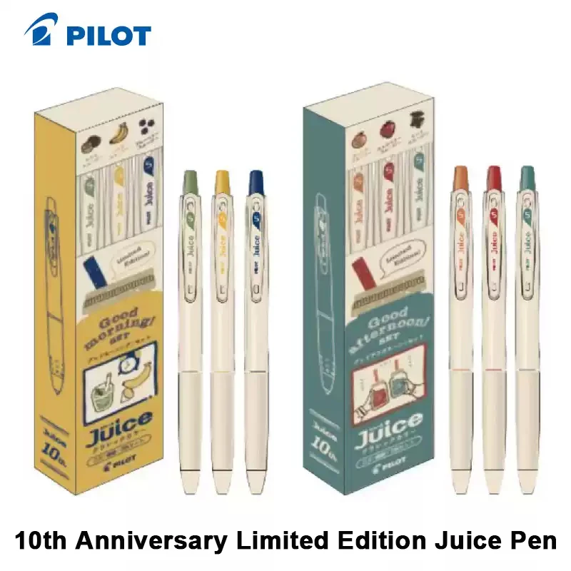 Stylo Gel PILOT Juice Up 0,5 mm – Édition Limitée 10ème Anniversaire – Encre Pigmentée Colorée – Pointe Conique – Pour Croquis/Écriture Quotidienne