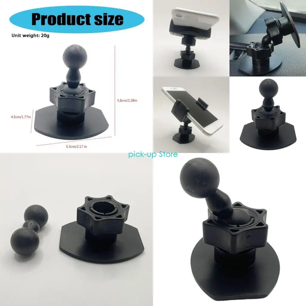 

Q5WA 17 мм присоска с шаровой головкой для крепления телефона для мотоциклов, автомобилей, развлечений и офисного использования,