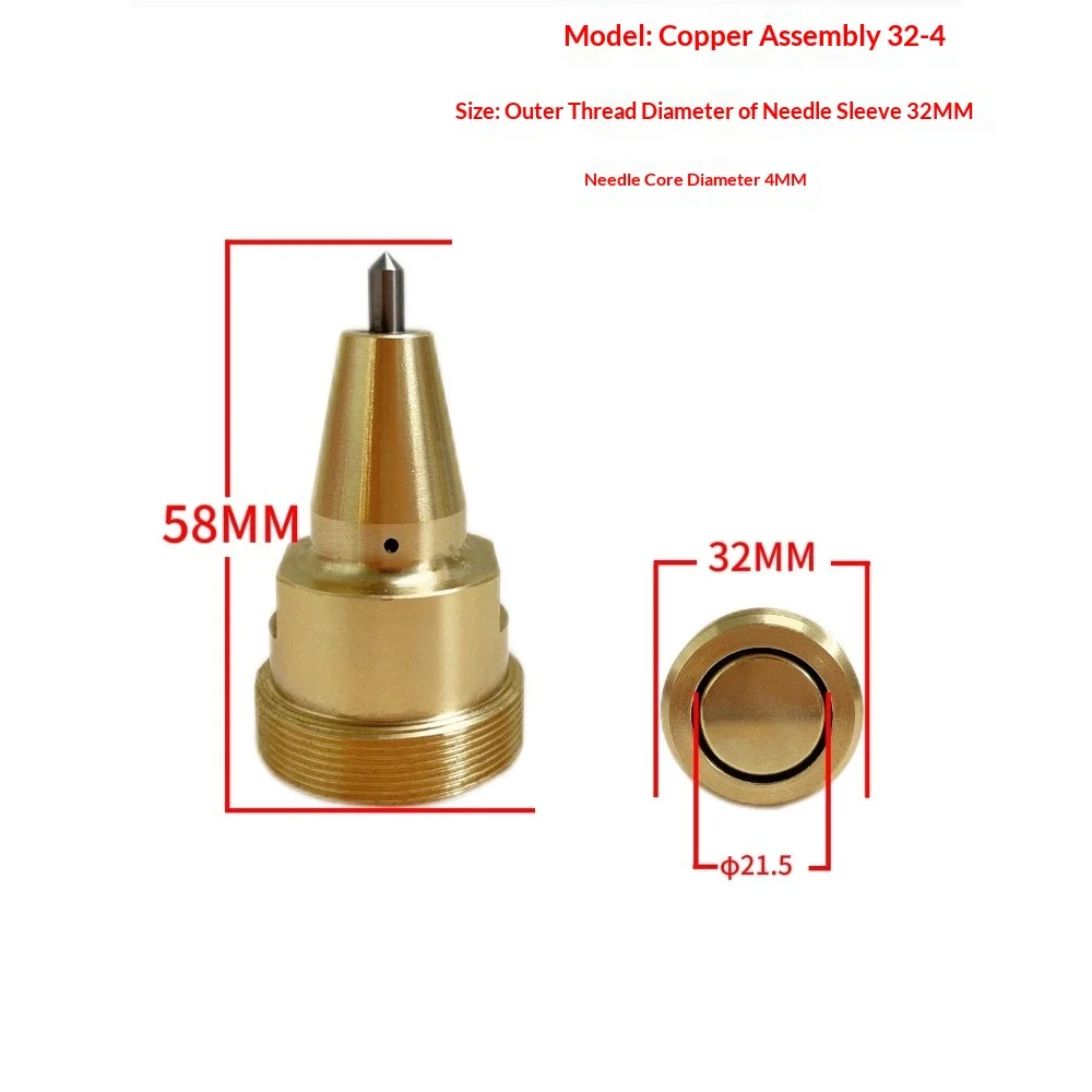Carbide Marking Pin Pneumatic Dot Peen Needle Engraving Tip for Nameplate Coding Metal Mould Steel Hardware Workpiece Marking