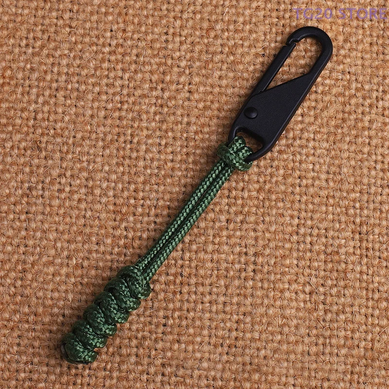 High Quality Detachable Zipper Pullers Durable Wear-resistant Braided Cord Knapsack Zipper Repair Accessories Woven Pull Rope