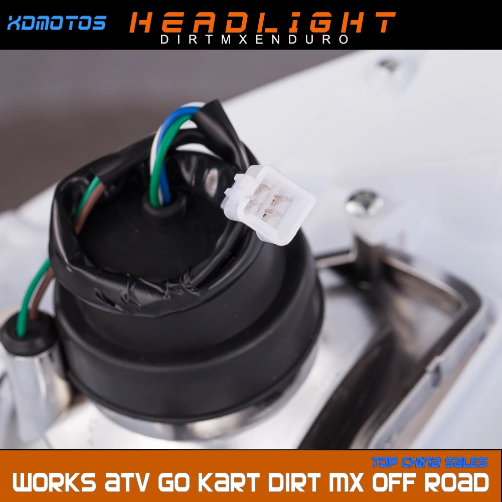 Motorcycle 2009 Universal headlight Headlamp Head Light For KTM EXC EXCF SX XC XCW MX SMR SXS 125 250 350 450 500 505 520 530 - Image 3