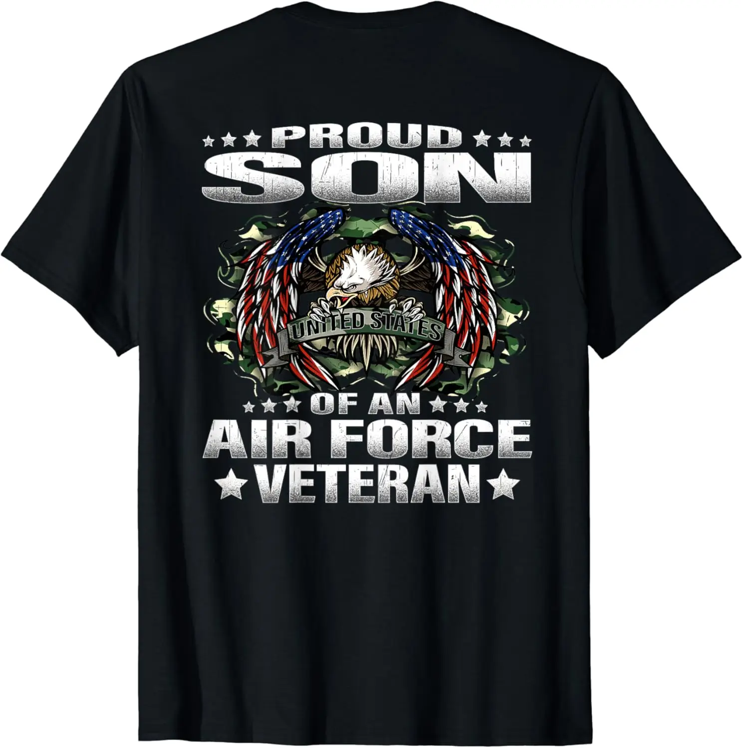 Proud Son Of An Air Force Veteran Military Vet's Child T-Shirt