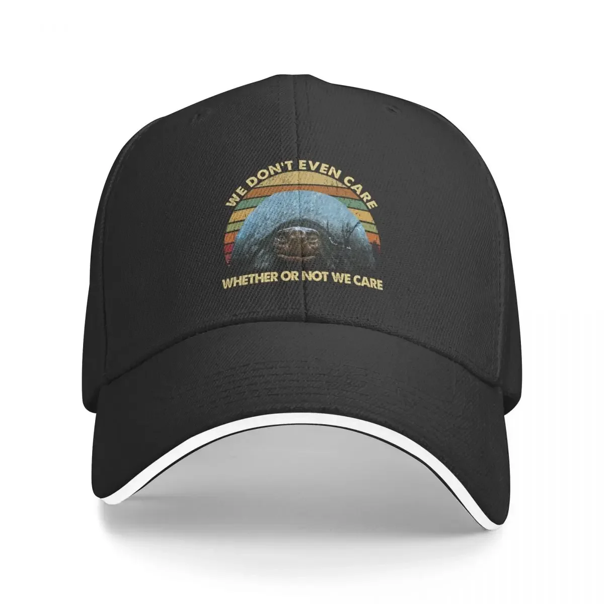 We Don't Even Care Whether Or We Not Care Vintage , Never Ending Story Inspired Movie Baseball Cap dad hat Rave Women Caps Men's