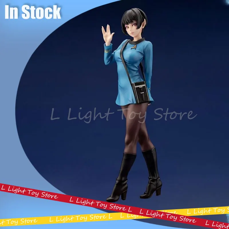 20cm Star Trek Figure Vulcan Anime Girl Figure Bishoujo Science Officer Command/Medical Officer Action Figure Model Doll Toy