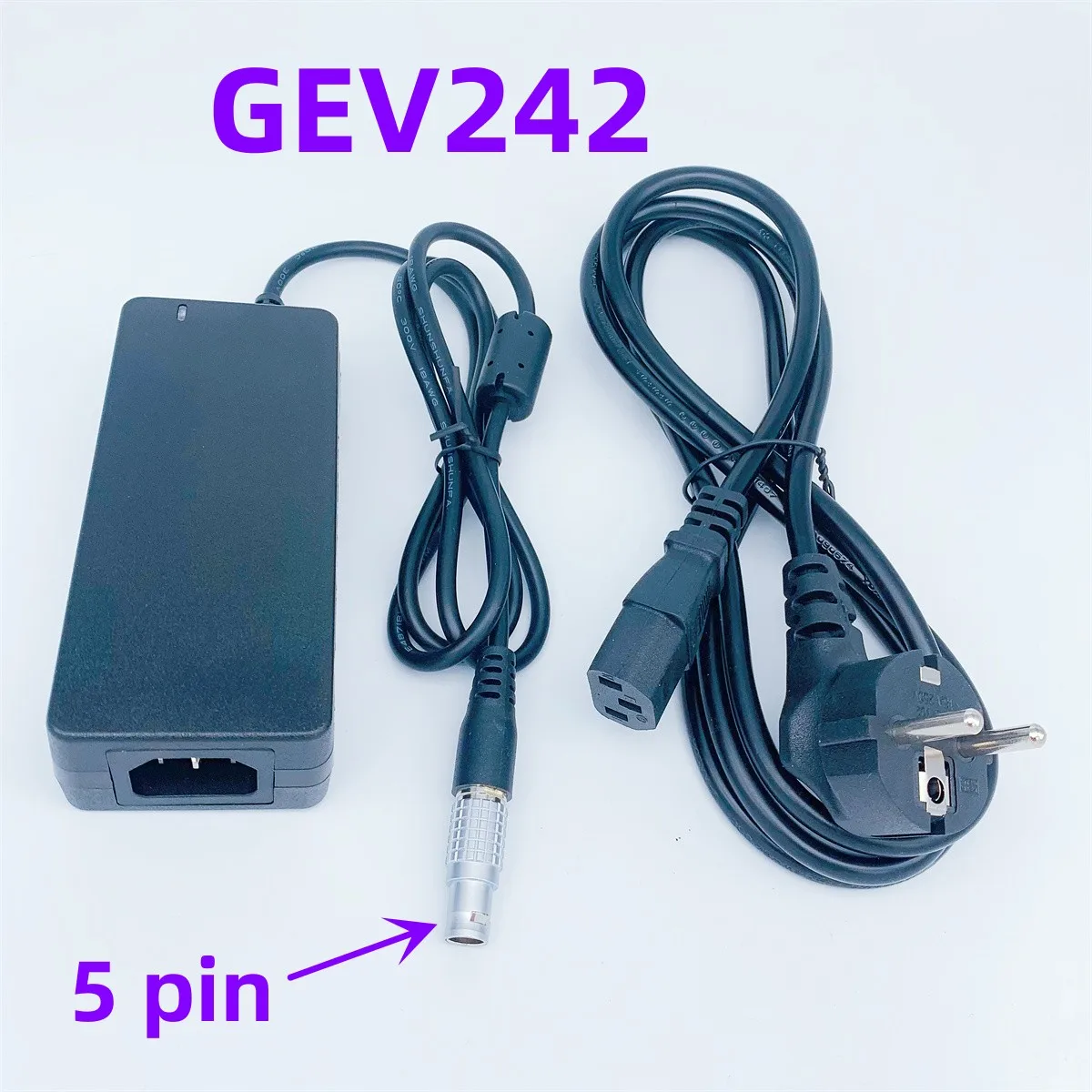 

Power Adapter Charger 774437 GEV242 AEL60US24-XE0162A for Total Station GPS External Battery GEB 371