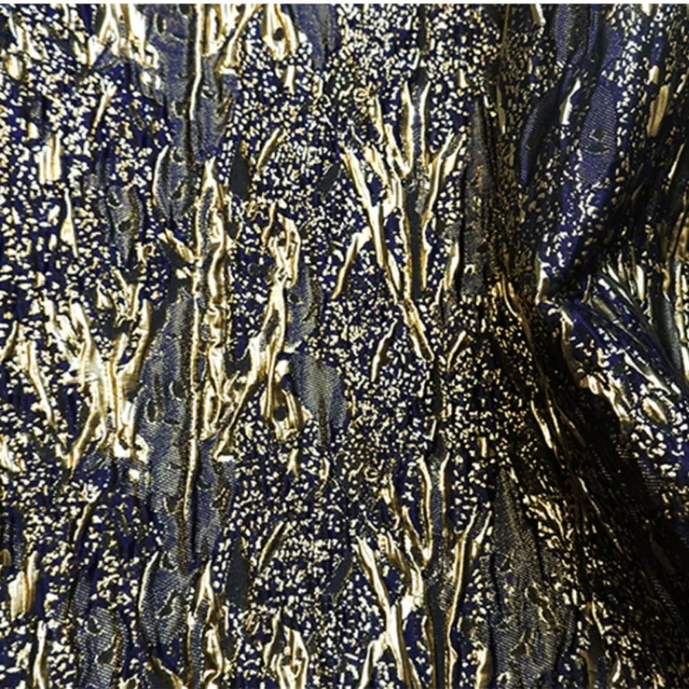 

Жаккардовая ткань для одежды, полиэстер, материал для шитья своими руками, сценические костюмы, платье, сумка, дизайнерская ткань на метр