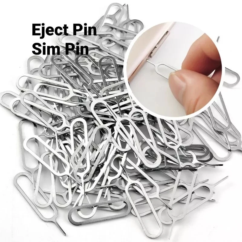 100pcs Nadel Opener Stoßen Sim Karte Tray Open Pin Nadel Schlüssel Werkzeug Für Universal Handy Für iPhone 12/13 für SamSung