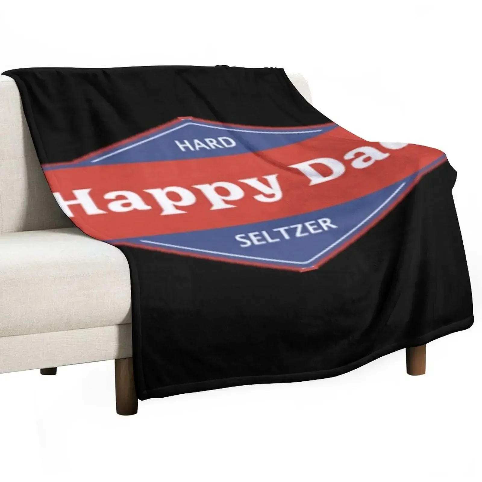 Happy Dad Seltzer Throw Blanket Blankets For Baby Heavy Blankets