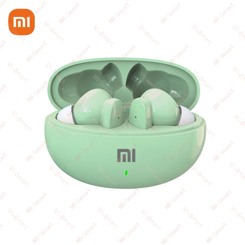 سماعة بلوتوث لاسلكية من Xiaomi TWS لسماعات الرأس الرياضية الصغيرة الخارجية تعرض سماعات أذن تعمل باللمس مع ميكروفون