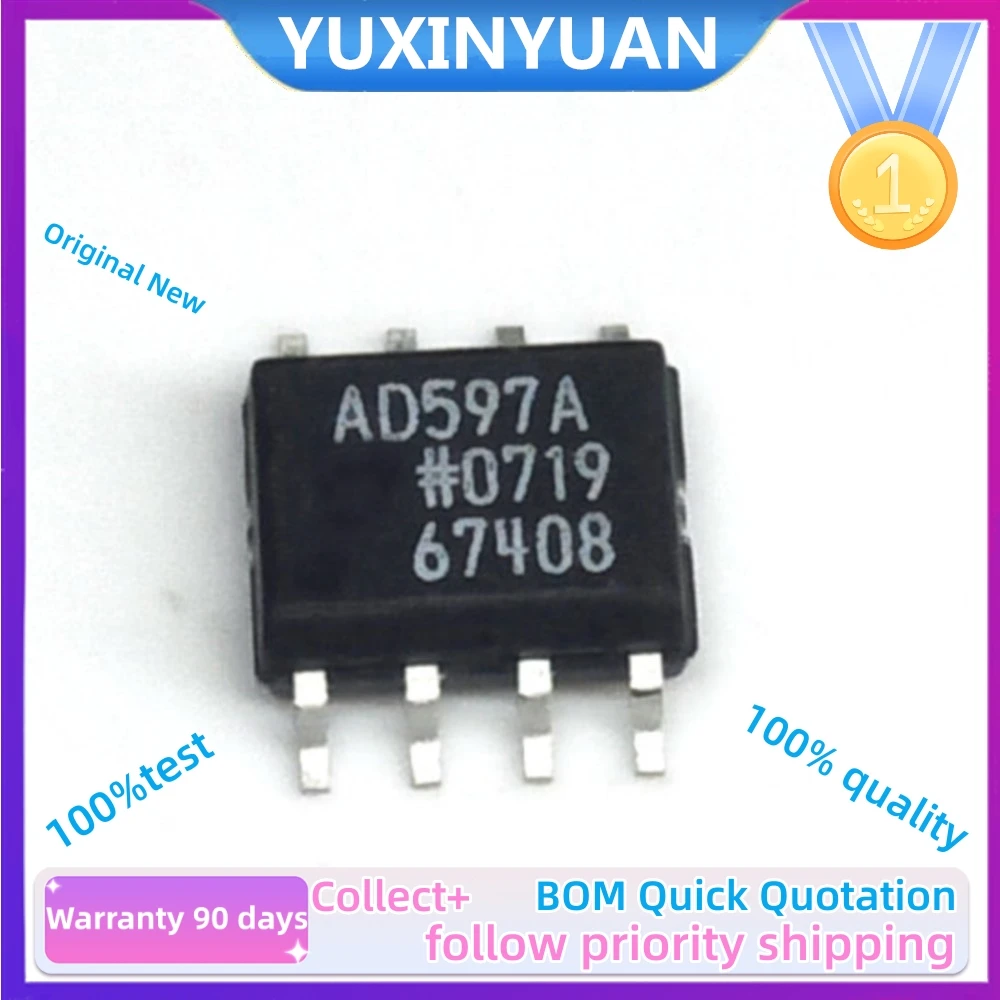 2PCs/Lot New  Original AD597ARZ SOP-8 AD548KRZ AD586ARZ AD587JRZ AD587KRZ AD597ARZ AD648KRZ AD705JRZ  CHips in sTock, 