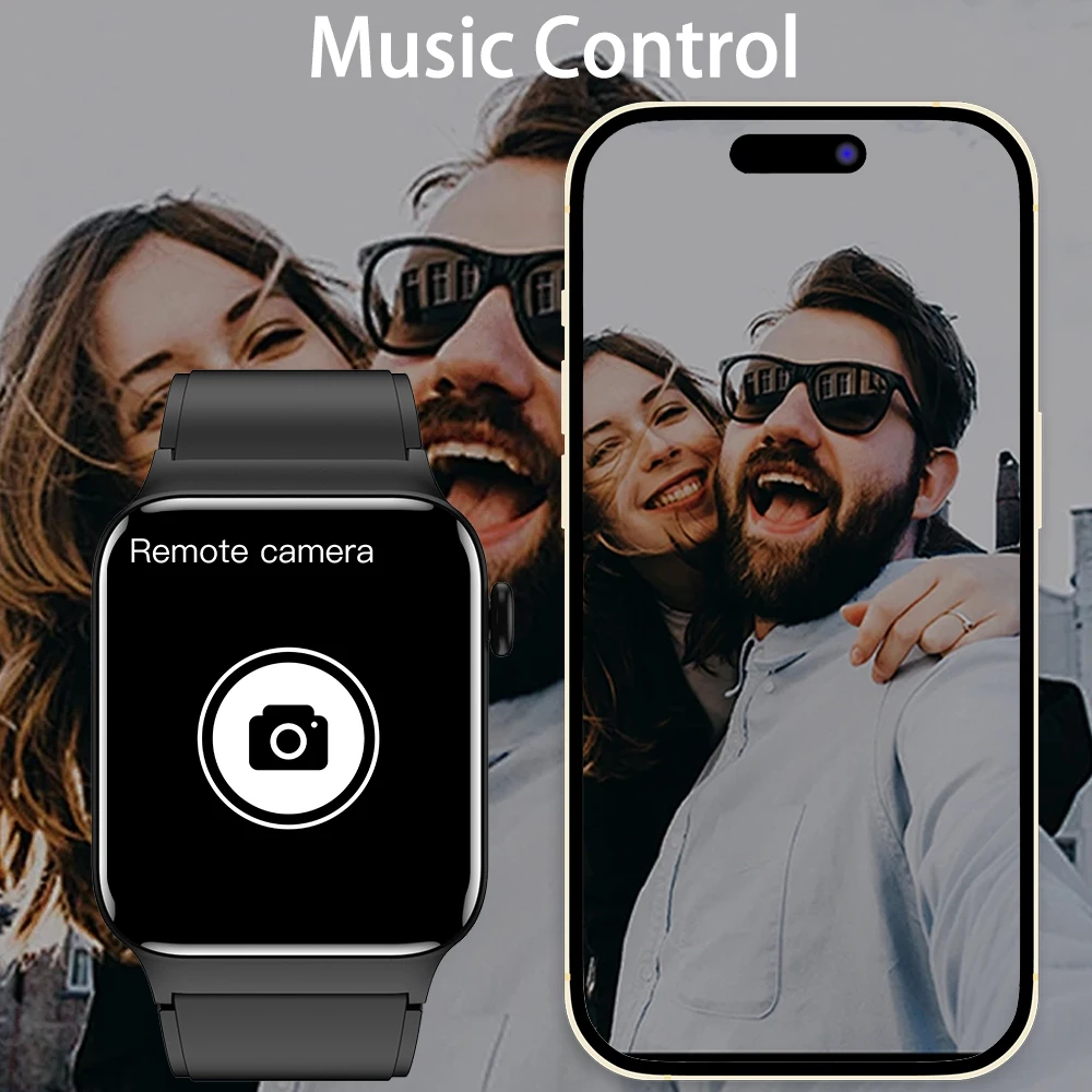 SENBONO Smart Watch for Men Women Bluetooth Call Camera Control Multi-sport Modes Message Reminder Smartwatch for Android iOS