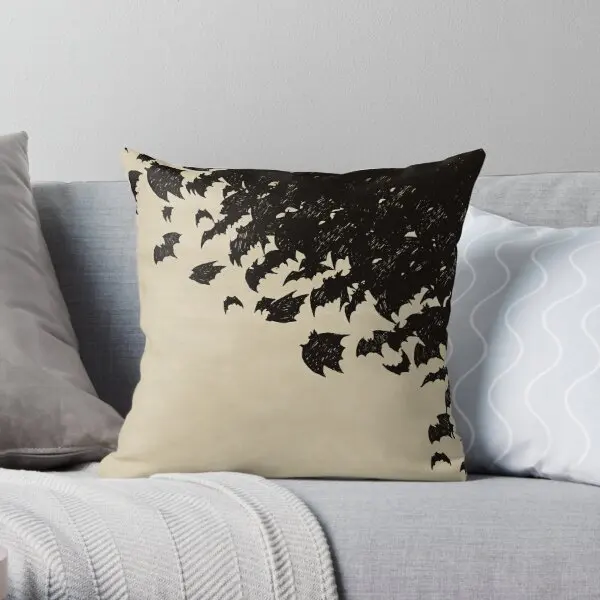 

Bat Sw Printing Throw Pillow Cover Cushion Fashion Square Bed Sofa Home Bedroom Decor Wedding Pillows not include One Side