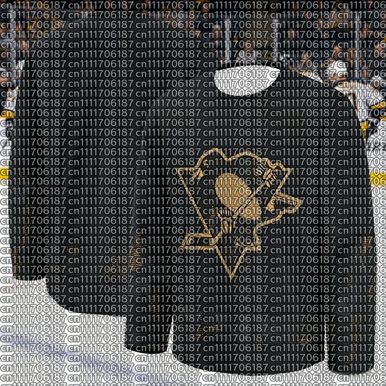 2026 Men's New Ice Hockey Training Clothing - Penguin Series 3D Printed Pattern Sweating Black Long Sleeve T-shirt