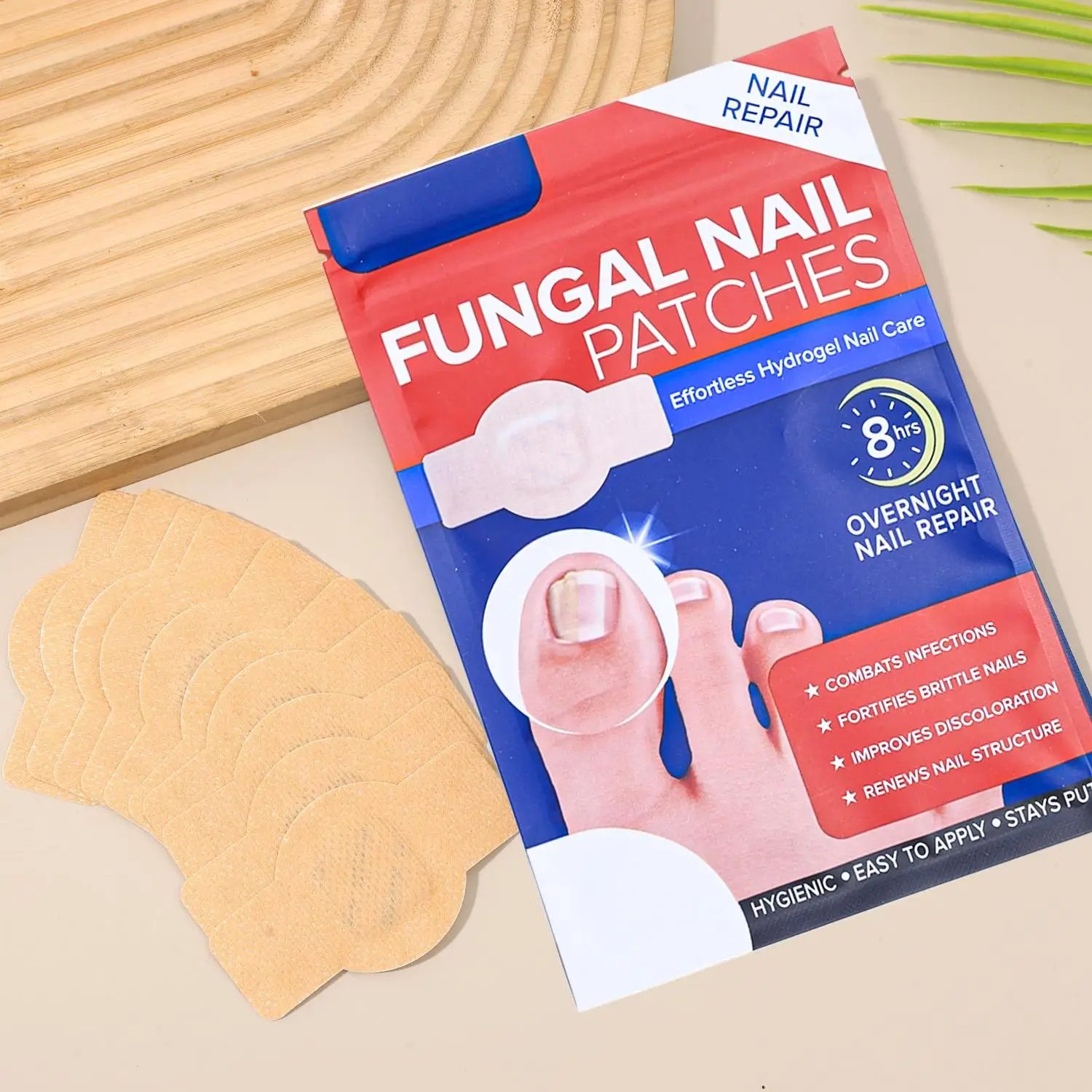 21 Adesivos para Reparo de Unhas, Adesivo para Fungos nas Unhas dos Pés, Ferramentas de Cuidado Adesivas, Adesivo Corretor de Unha Encravada, Adesivo Descartável para Paroníquia