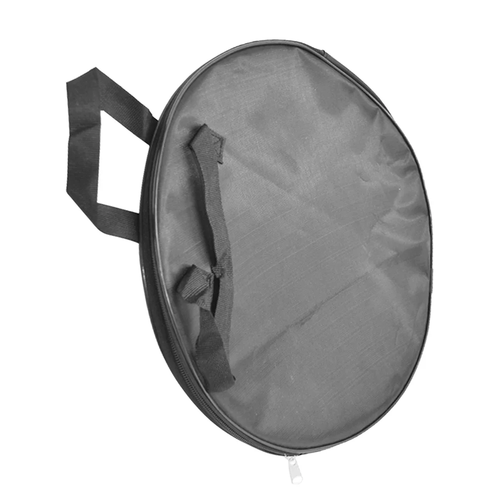 Drum Pad Bag Cymbal Bag Drum Practice Pad Bag Waterproof 12 Inch Drum Pad Bag With Handle Black Oxford Cloth Carrying Case Porta