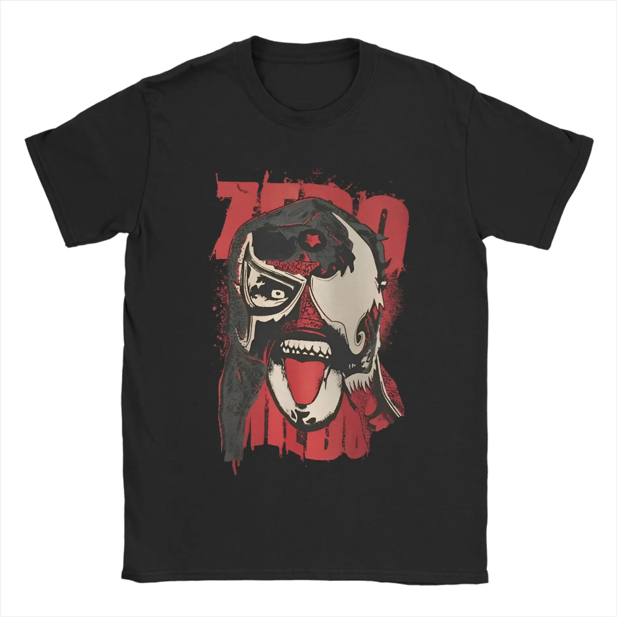 Camisetas de Lucha Bros Penta dice para hombre, camiseta creativa de combate de boxeo con máscara de Penta, camiseta de manga corta con cuello redondo, mercancía de algodón