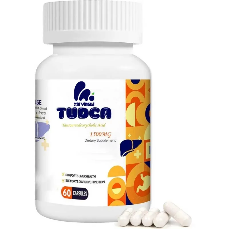 

Pure TUDCA supplement 1500mg - Liver cleansing and repair support, non GMO, 60 capsules